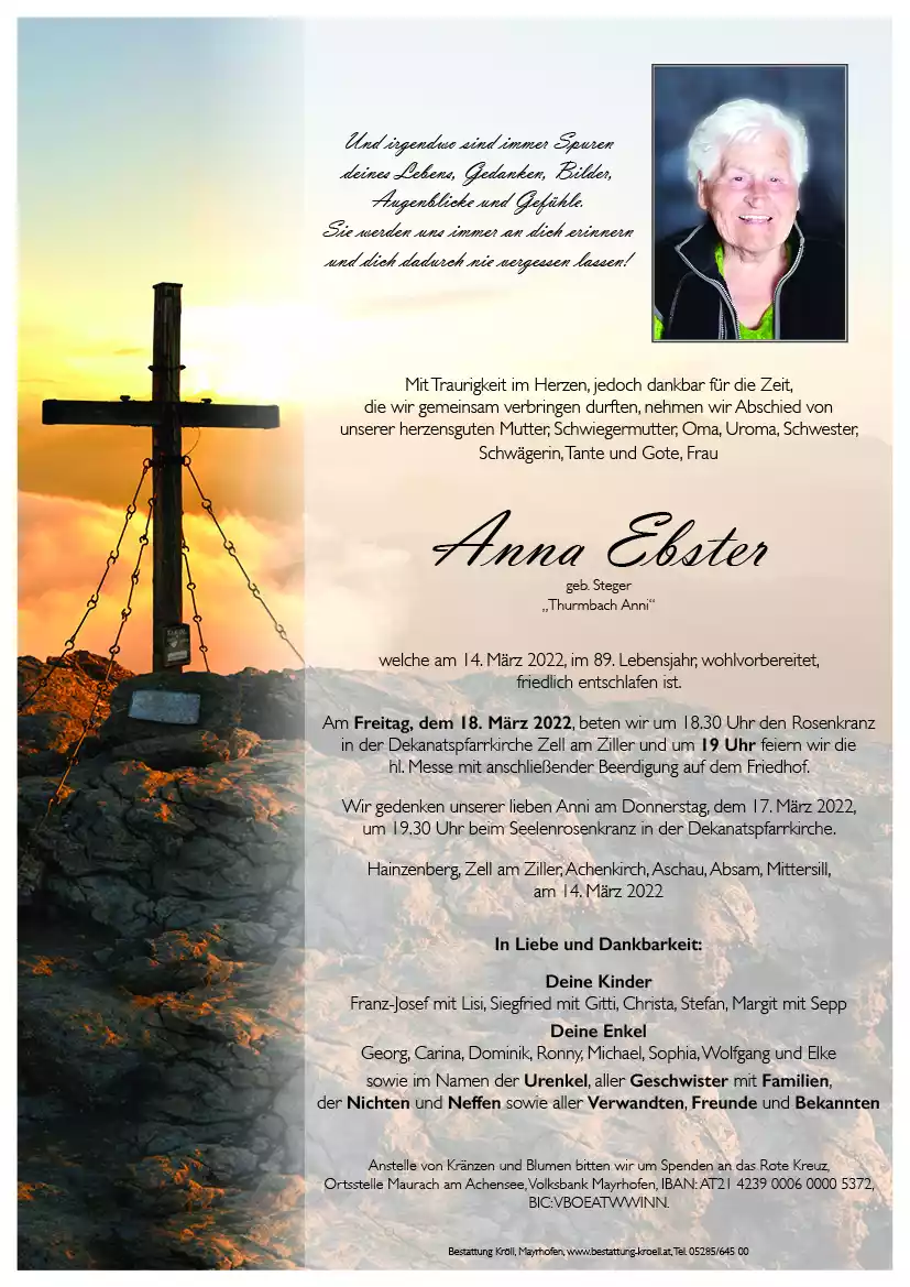 Parte von Anna Ebster